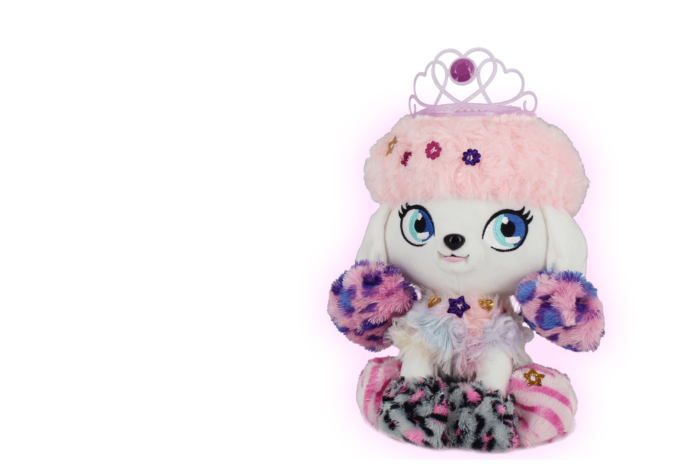 Shimmer Stars Poodle Dog 